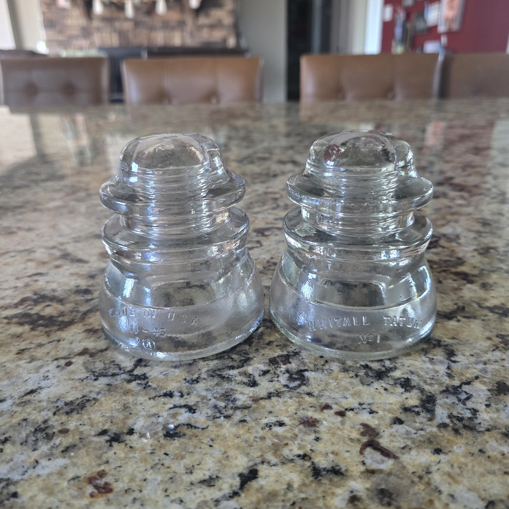 Clear Glass Insulators